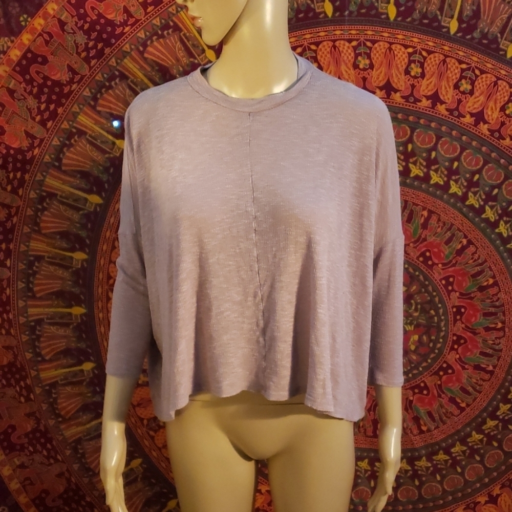 Sun & Shadow thermal crop top size XS